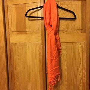 Orange scarf