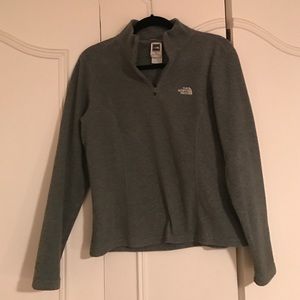 North face half zip fleece pullover