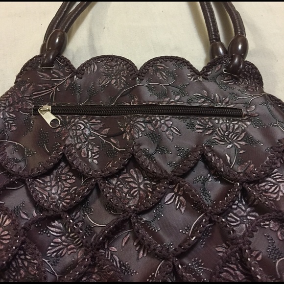 Unique Plum Handbag NWOT - Picture 3 of 4