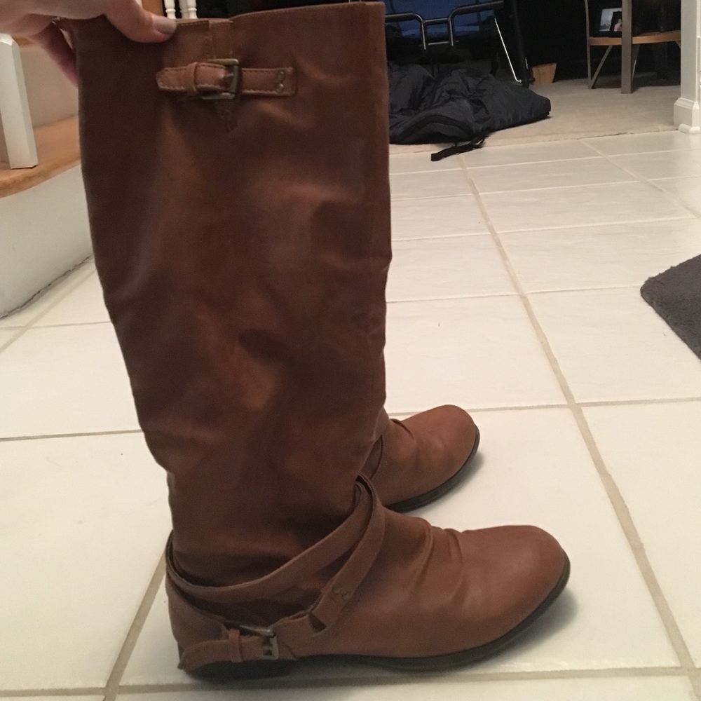 Brown Knee Boots