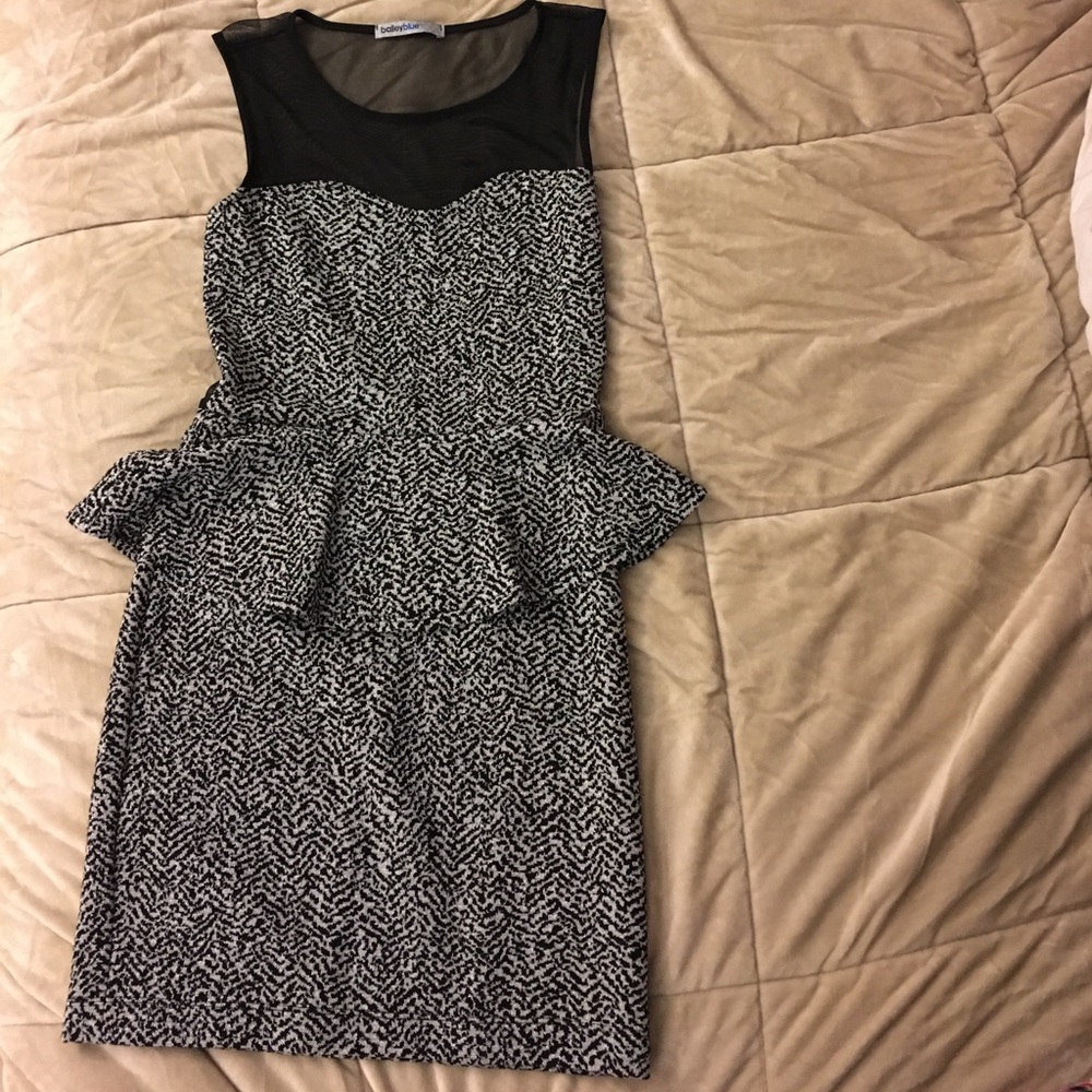 Peplum dress