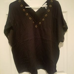 Cute black top! 3X