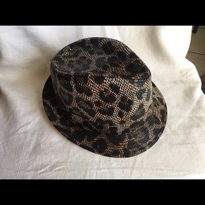 Fedora Hat Leopard print