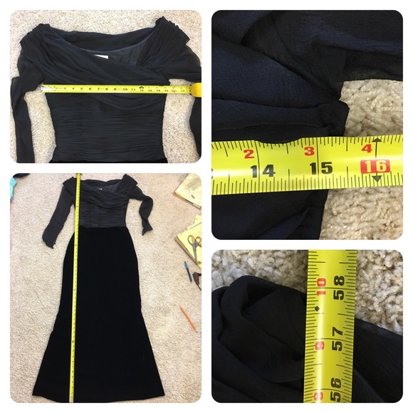 Vintage Oscar de la Renta gown - Picture 5 of 8