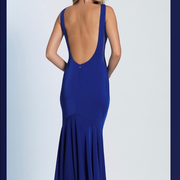 Blue Prom Dress For Sale! - Picture 2 of 2