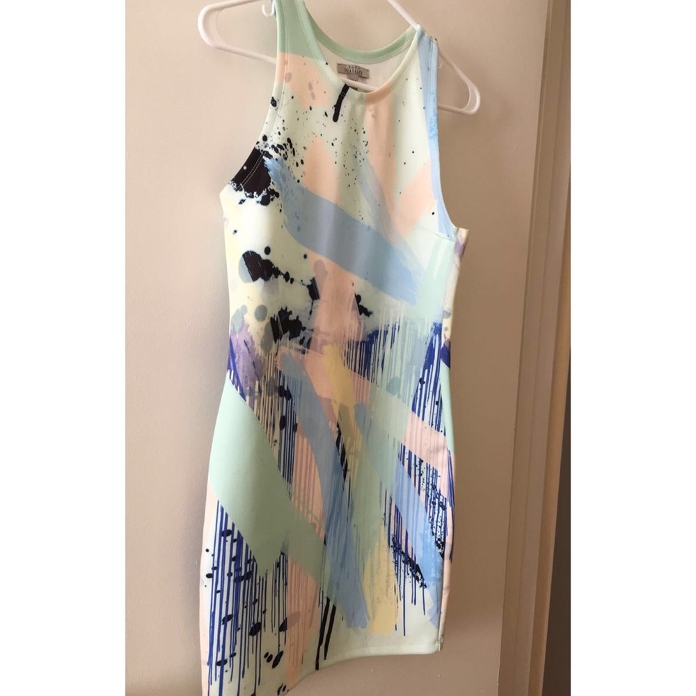 Zara Pastel Bodycon Dress