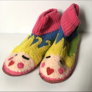 Youth girls princess slippers