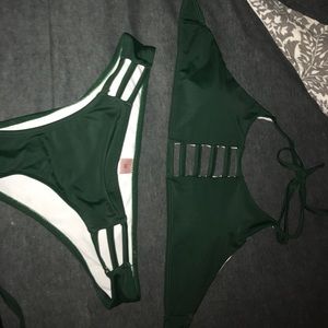 Olive Green Bikini