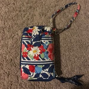 Vera Bradley phone wristlet and wallet