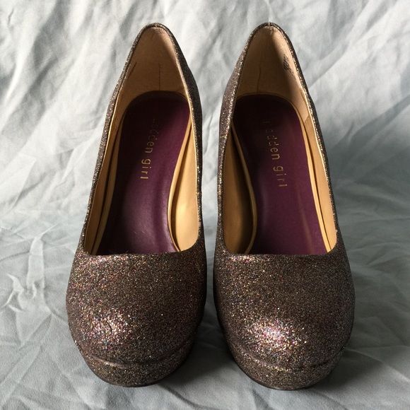 Super fun and cute Madden Girl Glitter pumps - Picture 2 of 6