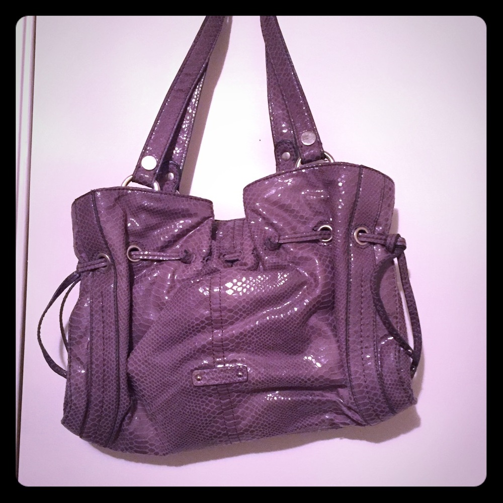 Grey Nine West purse