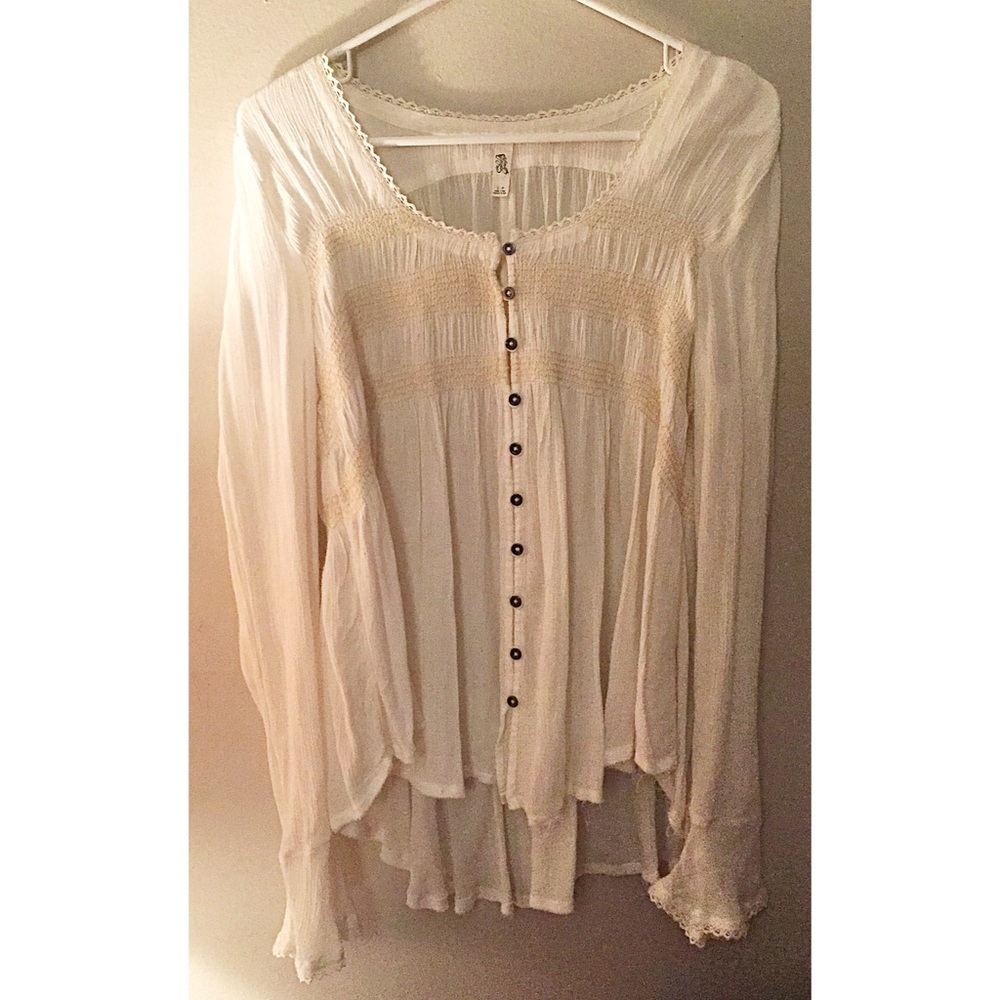 Free People Boho Blouse