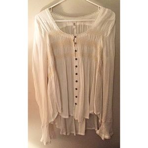 Free People Boho Blouse