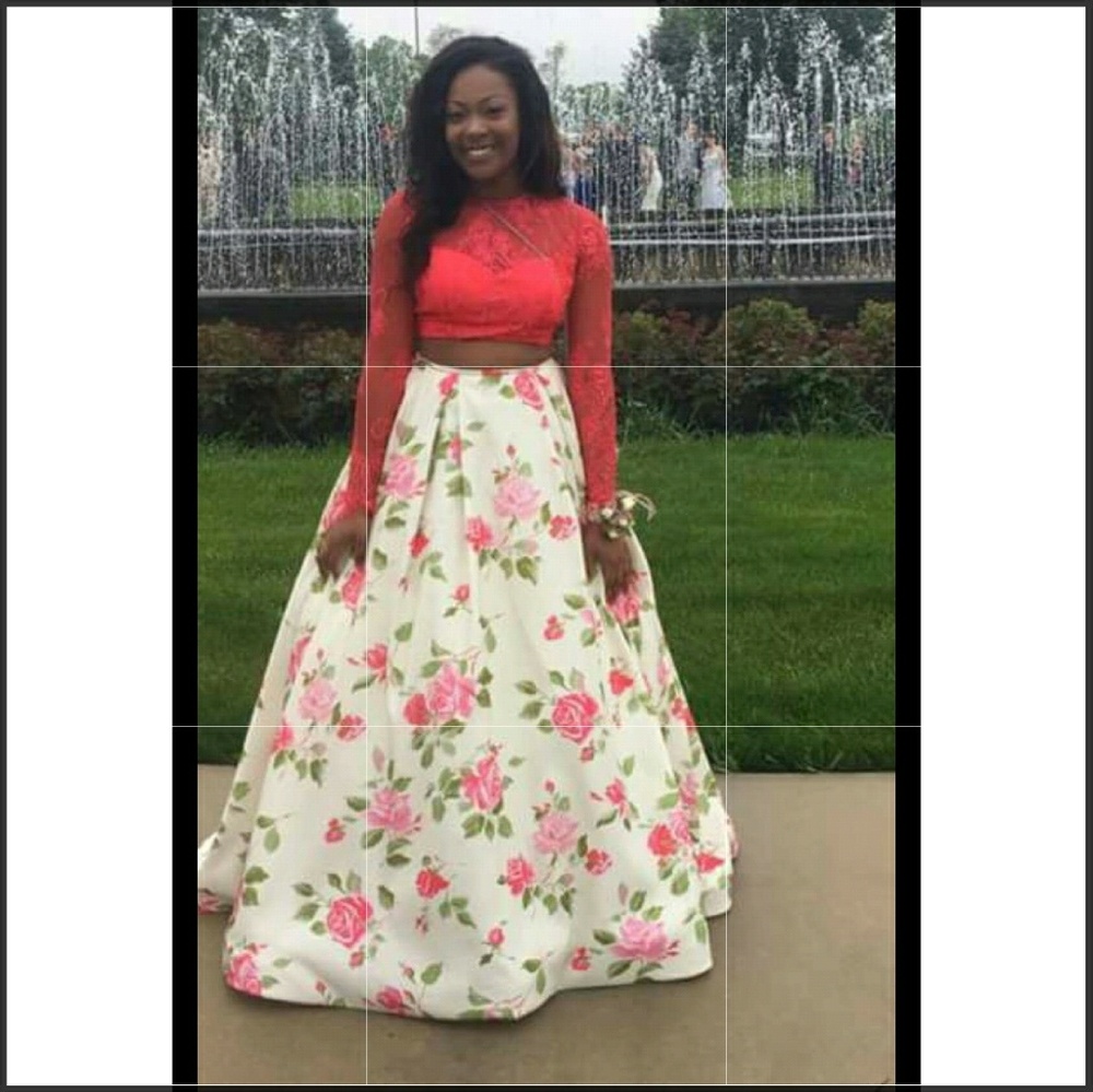 2016 2 pc Sherri Hill Prom Dress