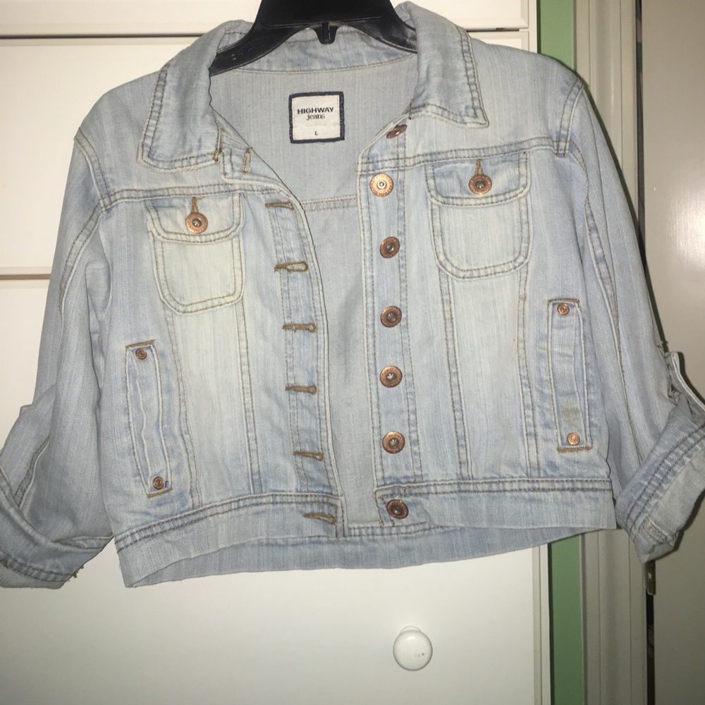 Cropped Jean Jacket