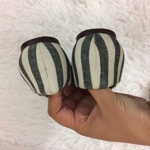 Madewell Shoes - MADEWELL blue+cream porch stripe skimmer flats Madewell Shoes - MADEWELL blue+cream porch stripe skimmer flats