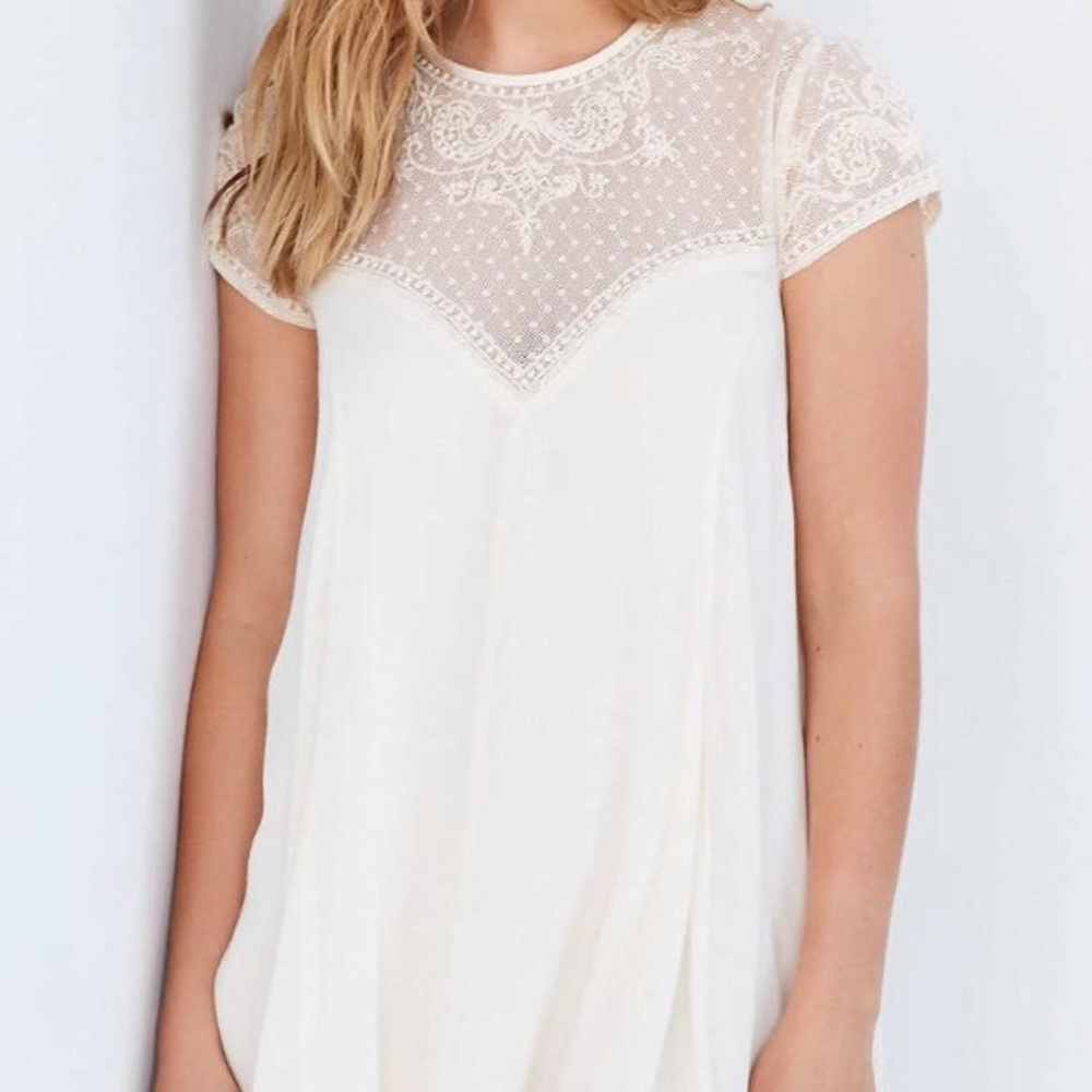 Kimchi blue lily embellished trapeze dress!