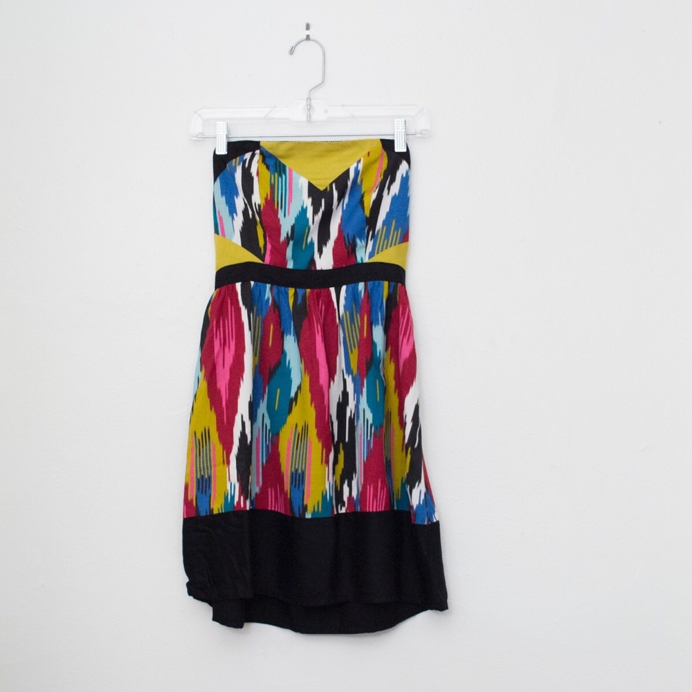 silence + noise • Urban outfitters strapless dress