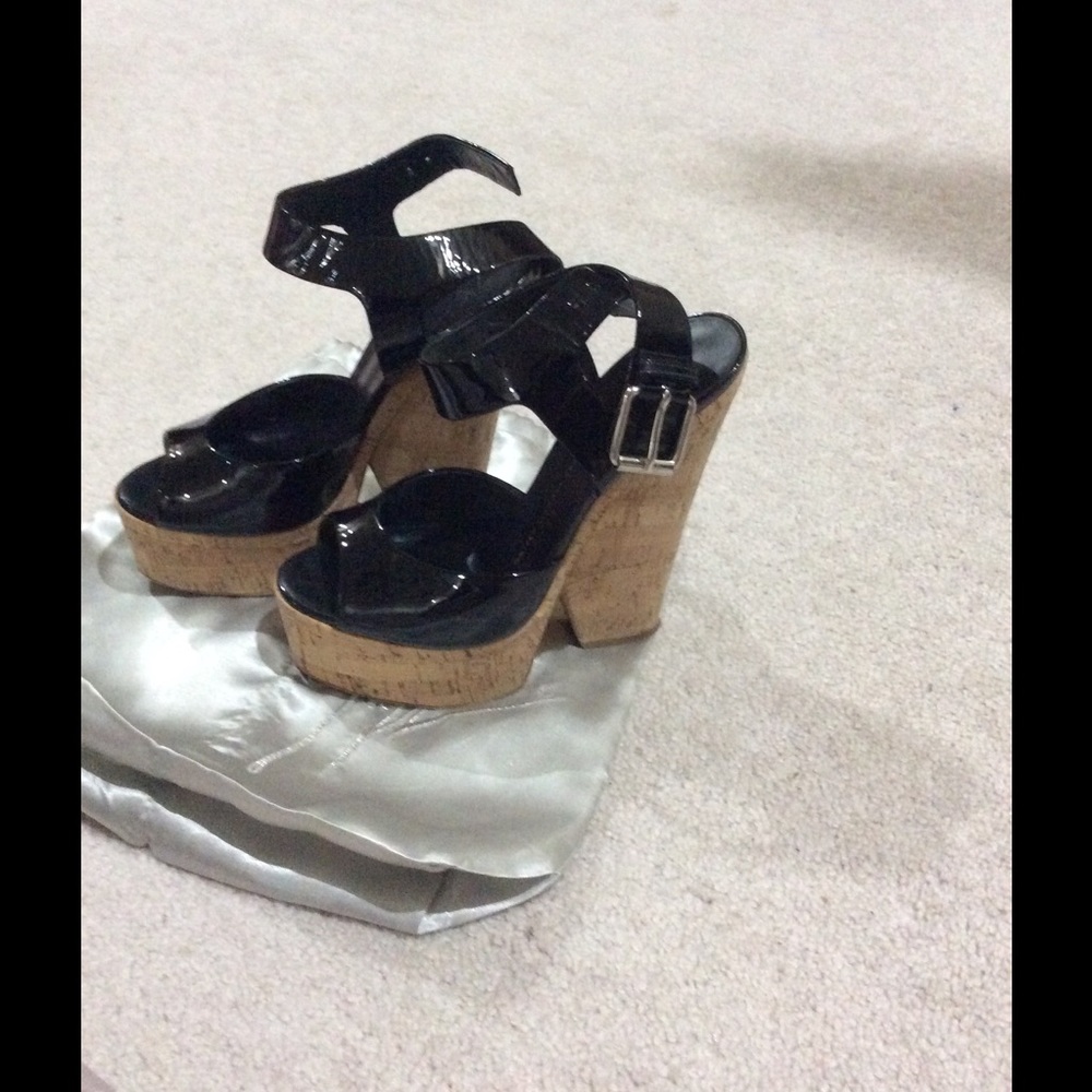 Giuseppe Zanotti Black platform sandals