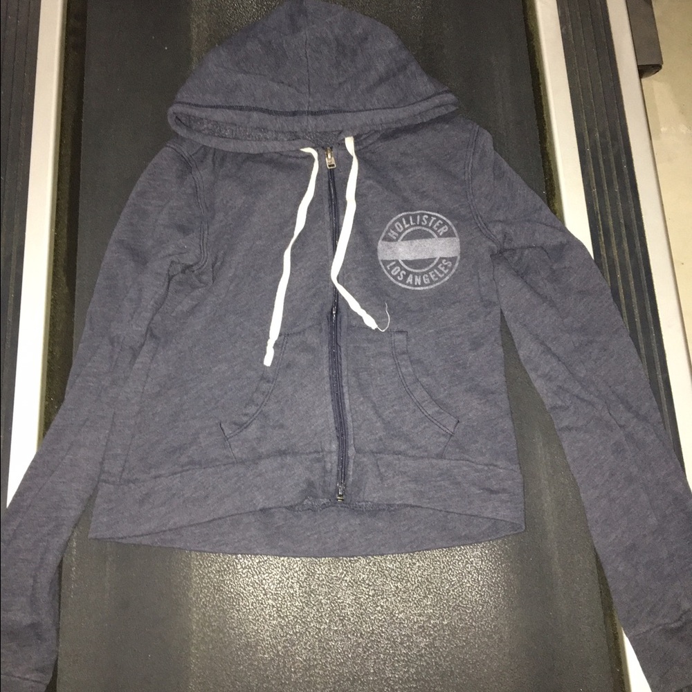 Girls Hollister full zip sweatshirt