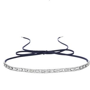 Suede + Baguette Headwrap + Choker