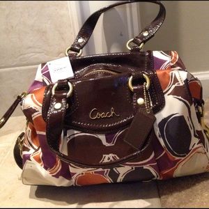 Coach purse never used!