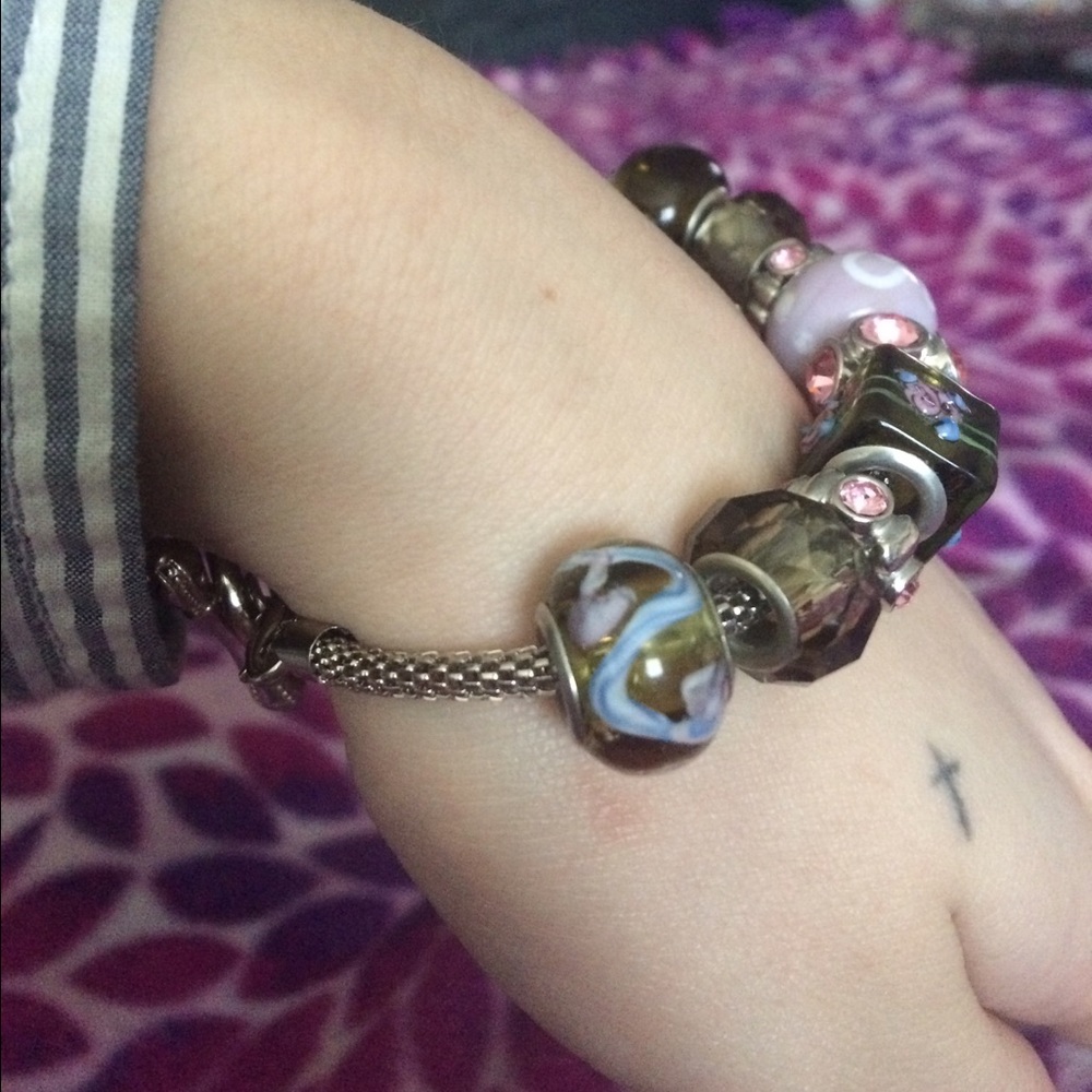 Silver Charm Bracelet