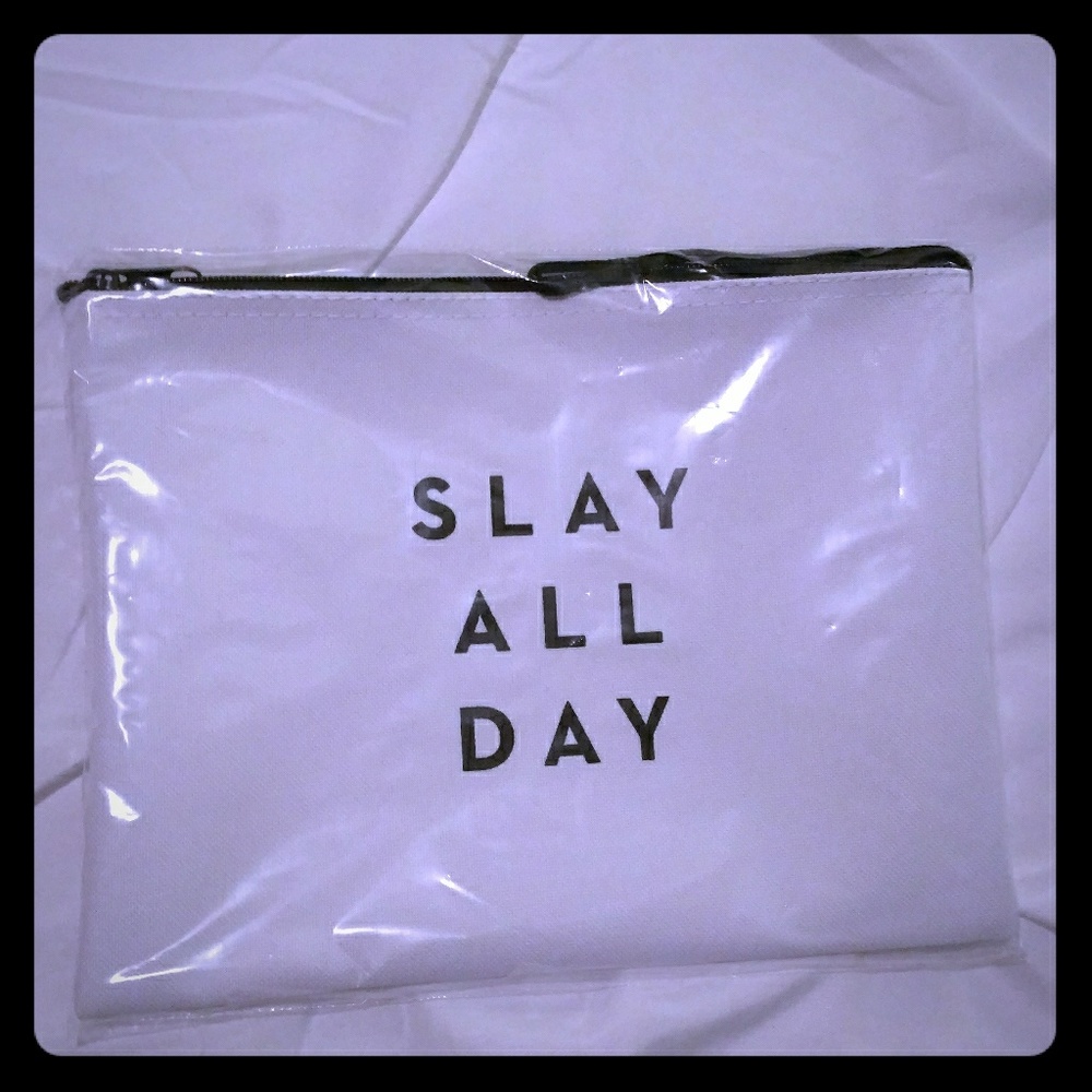 Waterproof makeup bag/ bathing suit bag