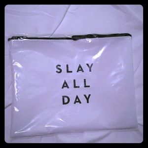 Waterproof makeup bag/ bathing suit bag