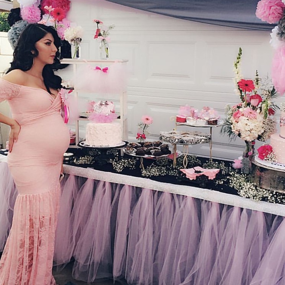 Sew Trendy Accessories Maternity Gown