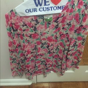 Joie floral blouse - as seen on Mindy project