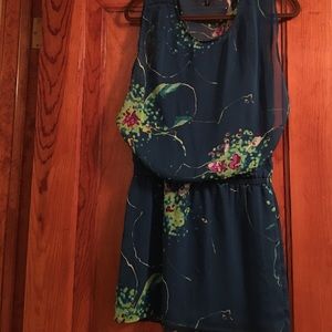 Express watercolor dress