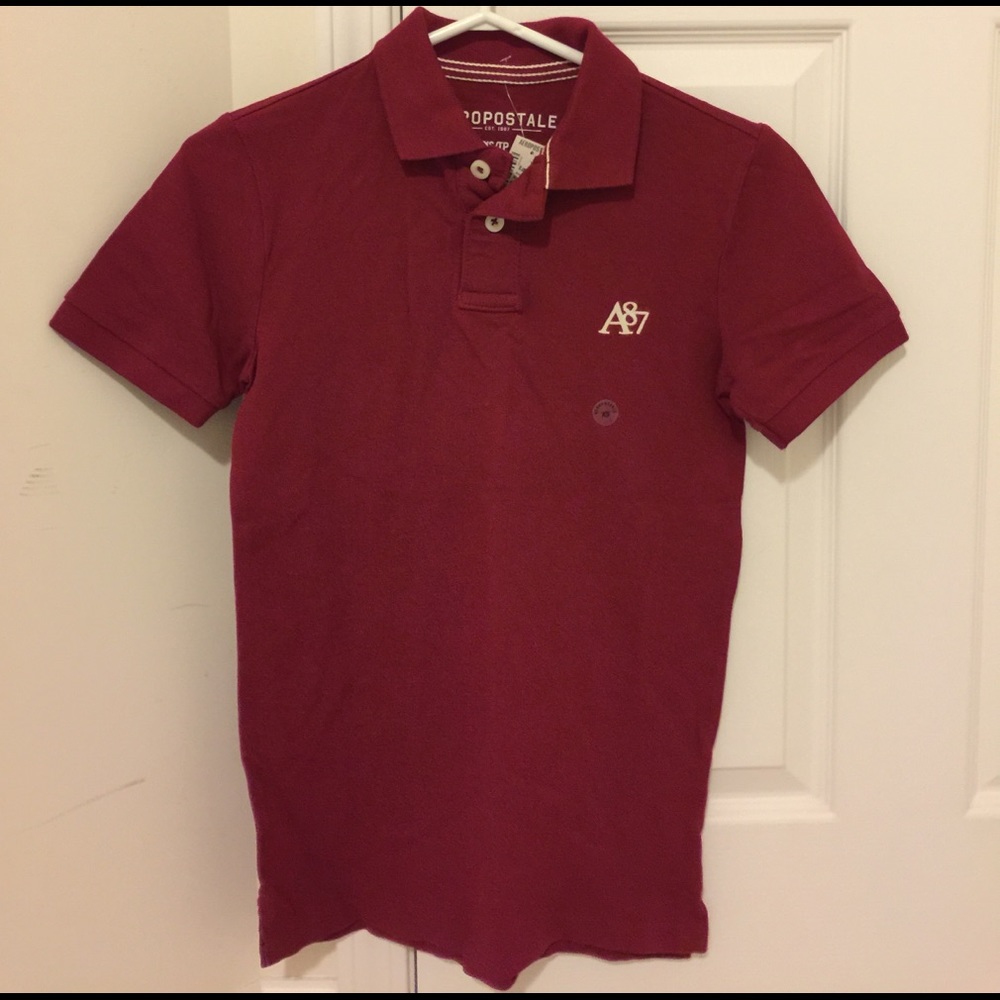 Aeropostale Men's Red Polo (Various Sizes) NWT