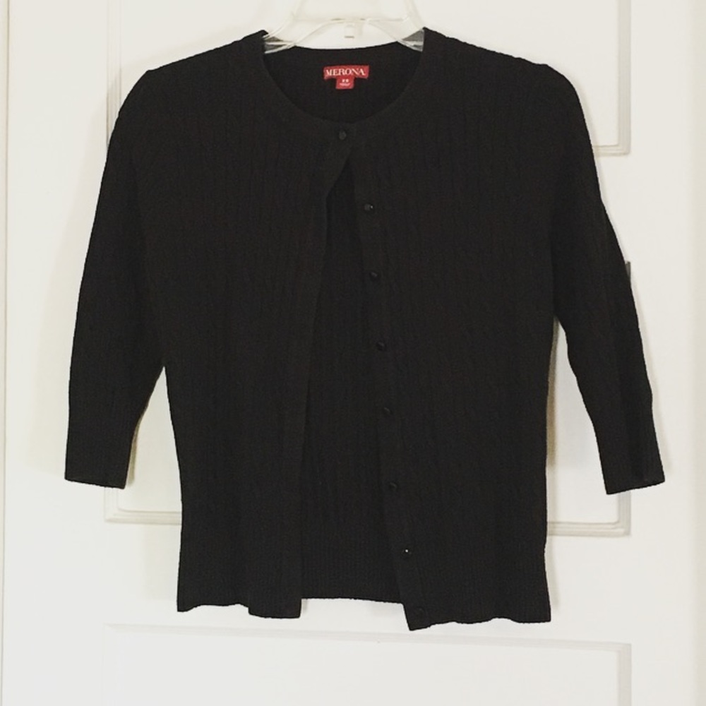 Basic Black Cardigan