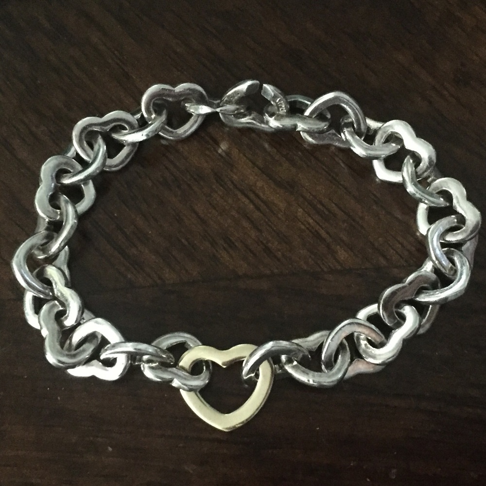 Tiffany & Co Heart Link Bracelet
