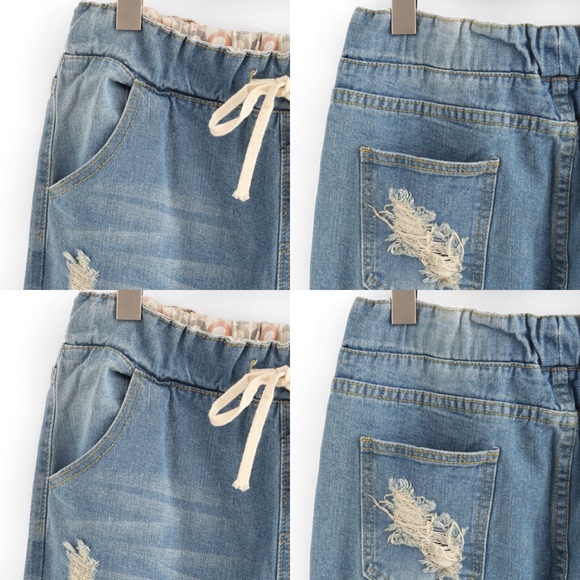 Distressed Denim Jeans - Picture 1 of 4