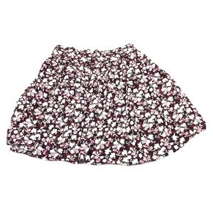 🌼Garage🌼 Floral Pattern Print Skirt Flow Casual