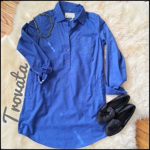 Trovata Collared Shirt Dress - S