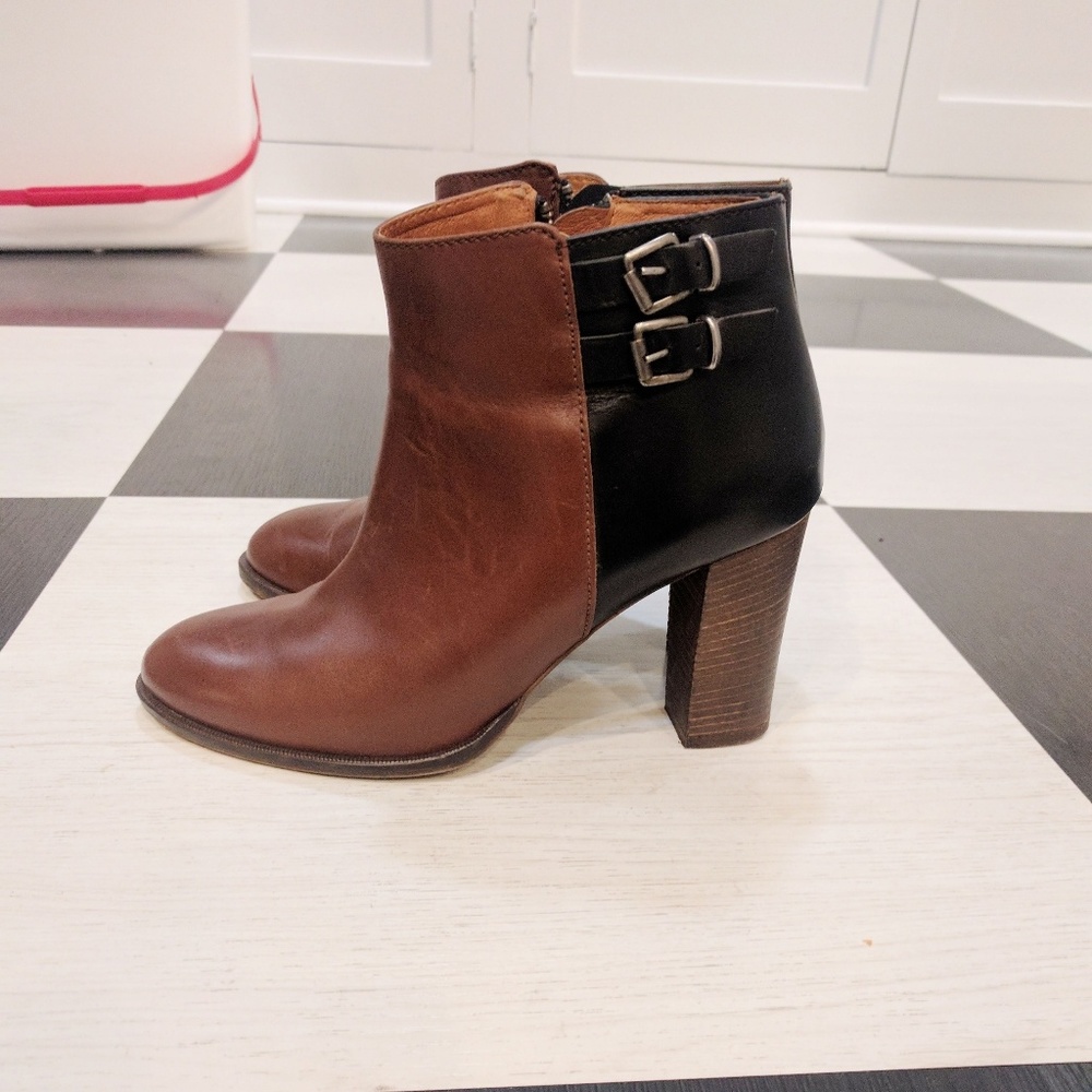 Madewell reid boot leather ankle boots