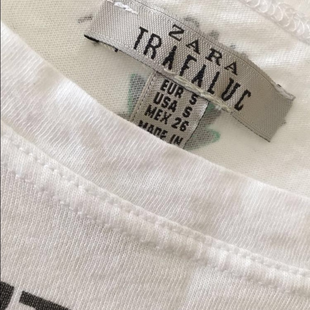 Zara Text Tee - Picture 2 of 3