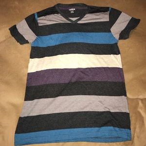 Carbon striped t shirt