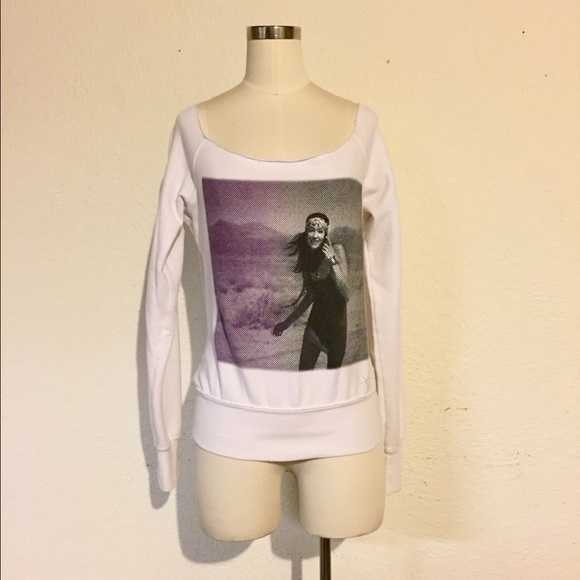 291 Venice Tops - 291 Venice off the shoulder sweatshirt Small