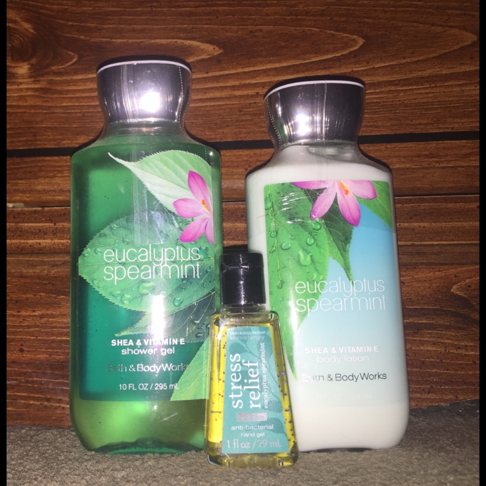 Bath & Body Works Eucalyptus Spearmint Set