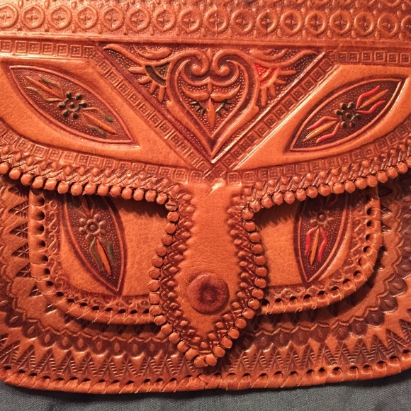 Leather Unique Happy Cow Purse from Australia - Picture 2 of 5