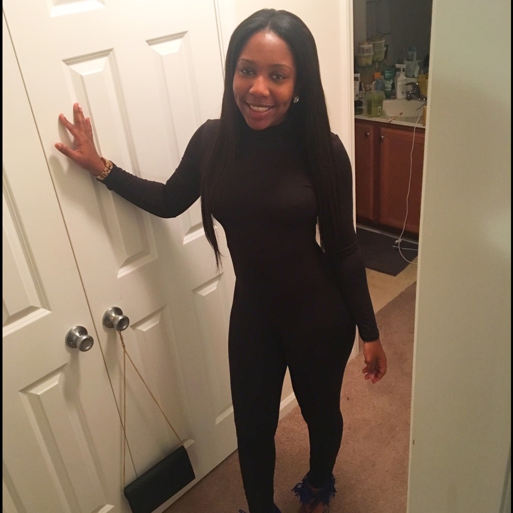 Black jumpsuit