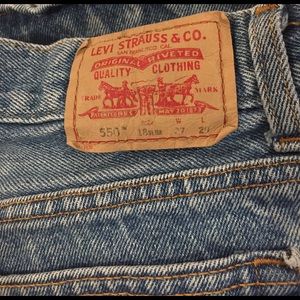 Vintage 550 slim fit jeans