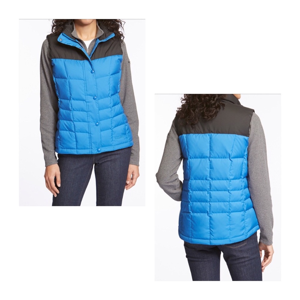 ❗️SOLD ❗️L.L. Bean Navy Blue Down Vest - Picture 8 of 8