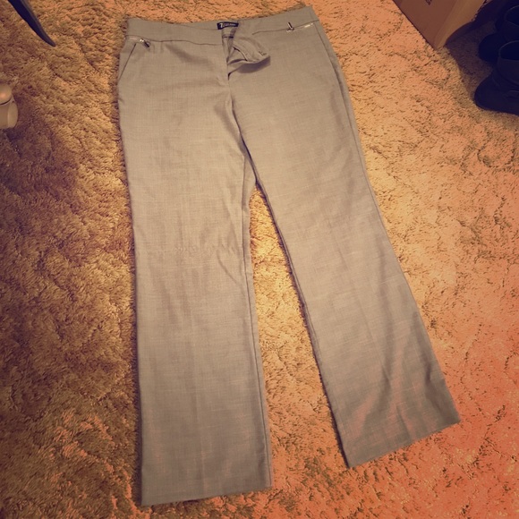 New York & Company Suiting Collection Grey Pants - Picture 1 of 4