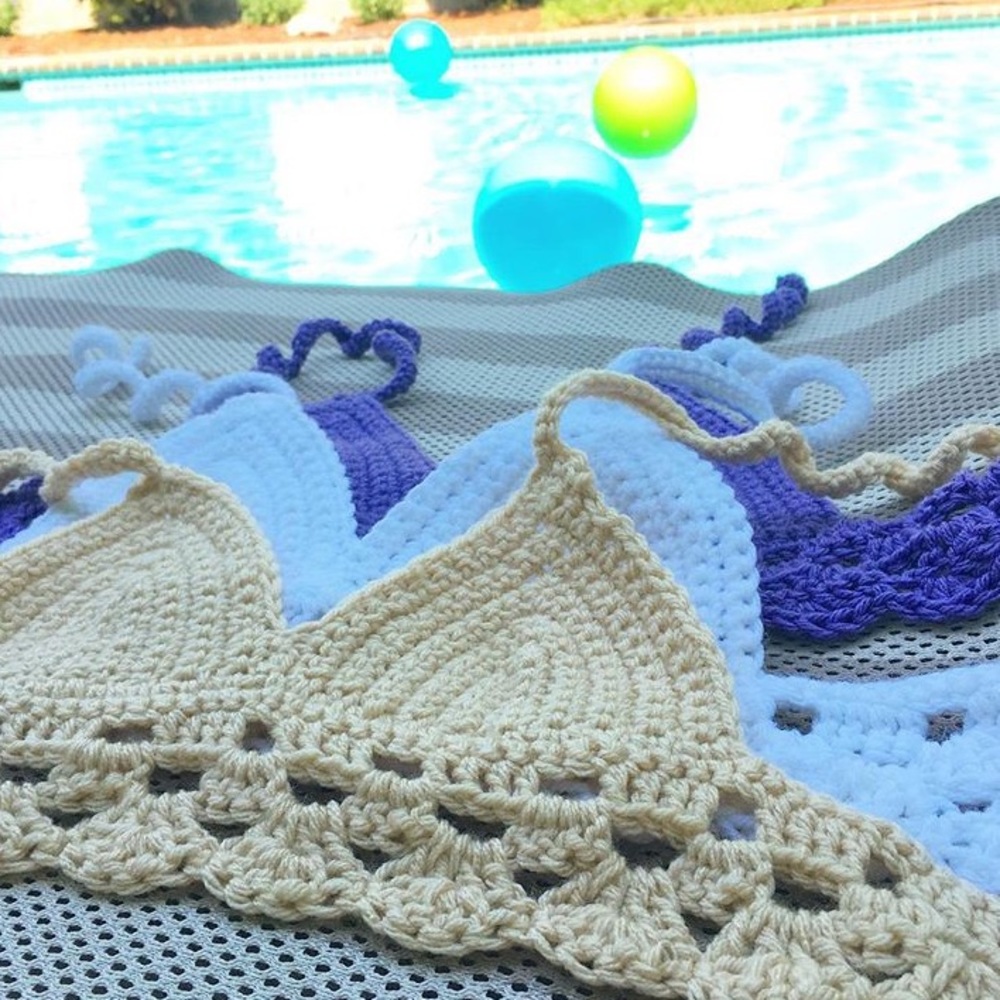 Handmade Festival Crochet Bra | Bralette