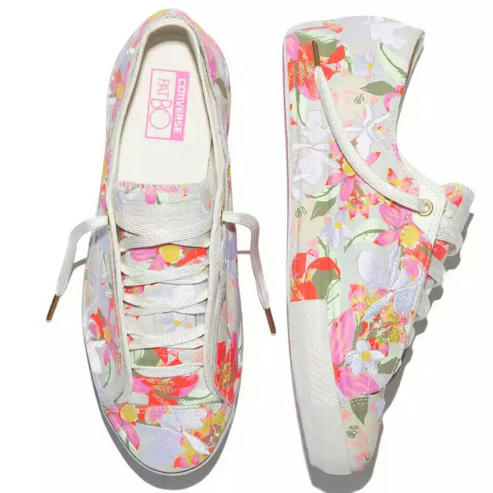 Converse Chuck Taylor PatBo Floral Shoes